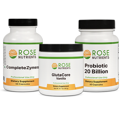 Rose Nutrients Gut Support Bundle Vanilla