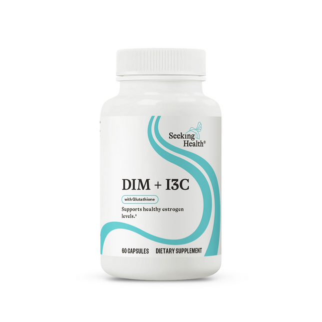 Seeking Health DIM + I3C 60 Capsules
