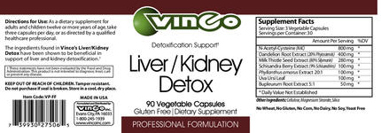 Liver/Kidney Detox 90 caps