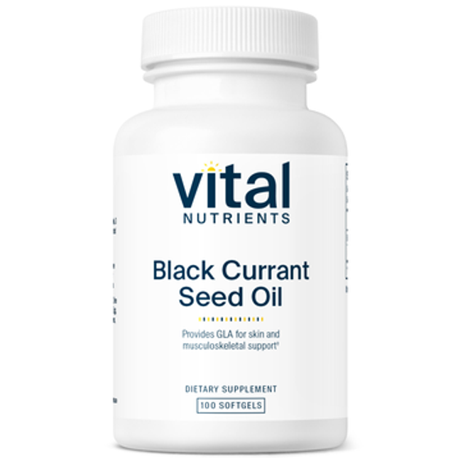 Vital Nutrients Black Currant Seed Oil 100 caps