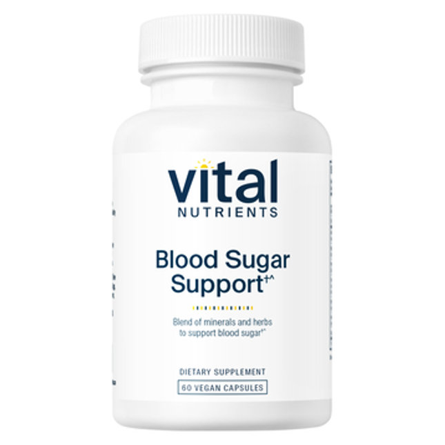 Vital Nutrients Blood Sugar Support 60 vcaps