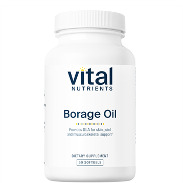 Vital Nutrients Borage Oil 60 softgels