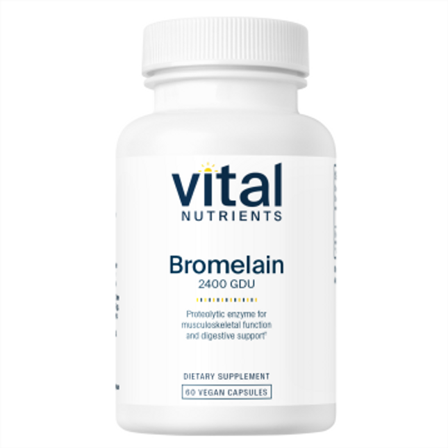 Vital Nutrients Bromelain 375 mg 60 caps