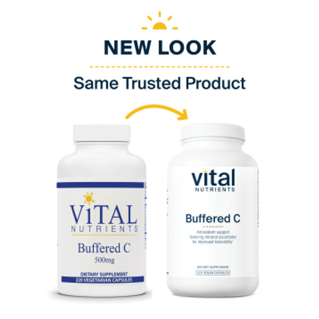 Vital Nutrients Buffered C 500 mg 220 caps