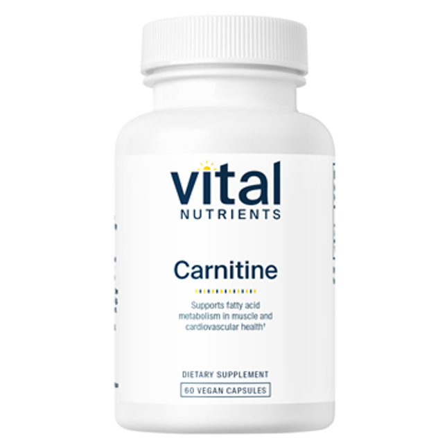 Vital Nutrients Carnitine 500 mg 60 caps