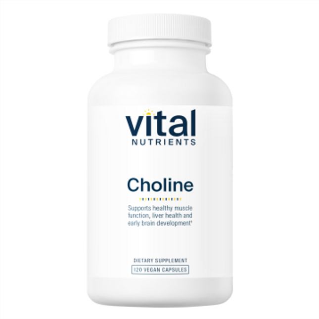 Vital Nutrients Choline 550 mg 120 vegcaps