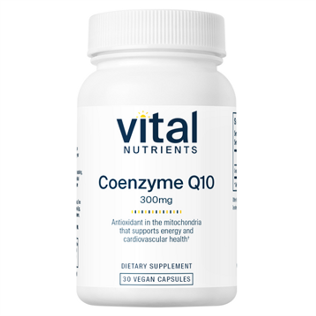 Vital Nutrients CoEnzyme Q10 300 mg 30 vegcaps