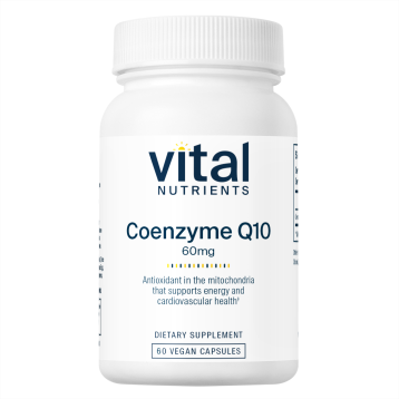 Vital Nutrients CoEnzyme Q10 60 mg 60 caps