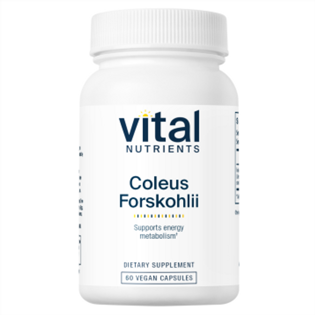 Vital Nutrients Coleus forskolli 10% 60 vegcaps