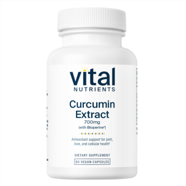Vital Nutrients Curcumin Extract 700mg 60 vegcaps