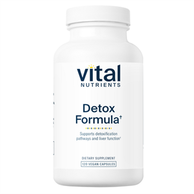Vital Nutrients Detox Formula 120 vcaps