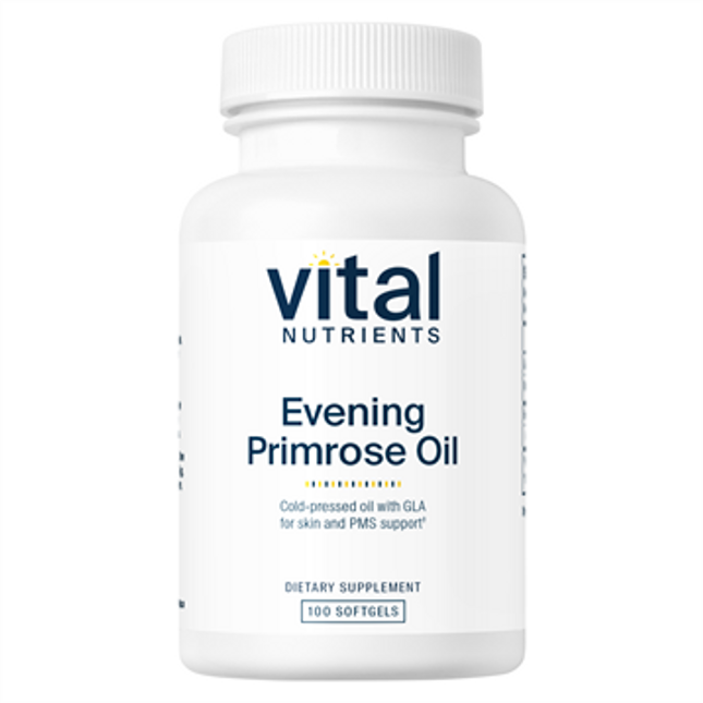 Vital Nutrients Evening Primrose Oil 100 softgel caps