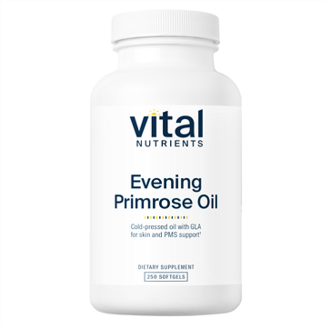 Vital Nutrients Evening Primrose Oil 250 softgel caps