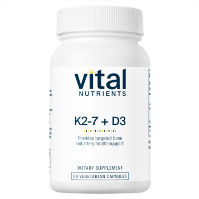 Vital Nutrients K2-7 + D3 60 vegcaps