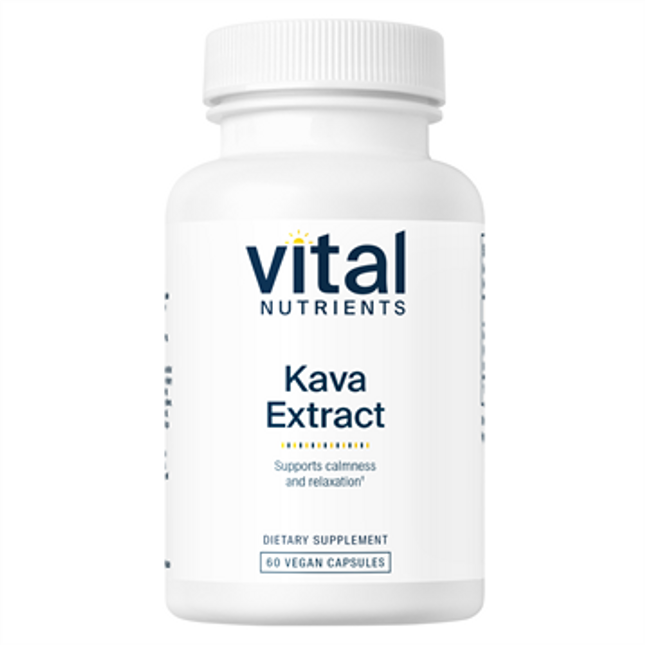 Vital Nutrients Kava Extract 250 mg 60 vegcaps
