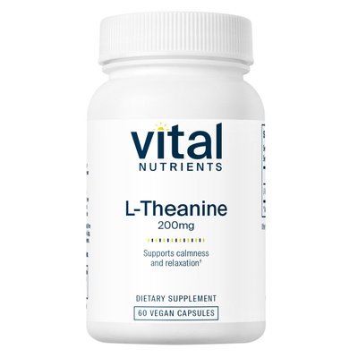 Vital Nutrients L-Theanine 200 mg 60 caps 