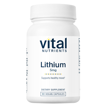 Vital Nutrients Lithium (orotate) 5 mg 90 caps