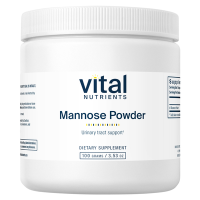 Vital Nutrients Mannose Powder 100 gms/3.53 oz