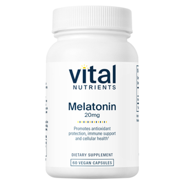 Vital Nutrients Melatonin 20 mg 60 vegcaps
