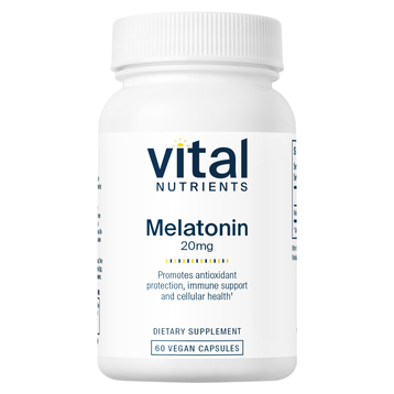 Vital Nutrients Melatonin 20 mg 60 vegcaps