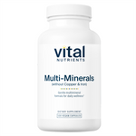 Vital Nutrients Multi Minerals Citrate No Cu/F 120 caps