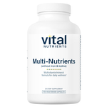 Vital Nutrients Multi-Nutrients (No Iron/Iodine)180vcaps