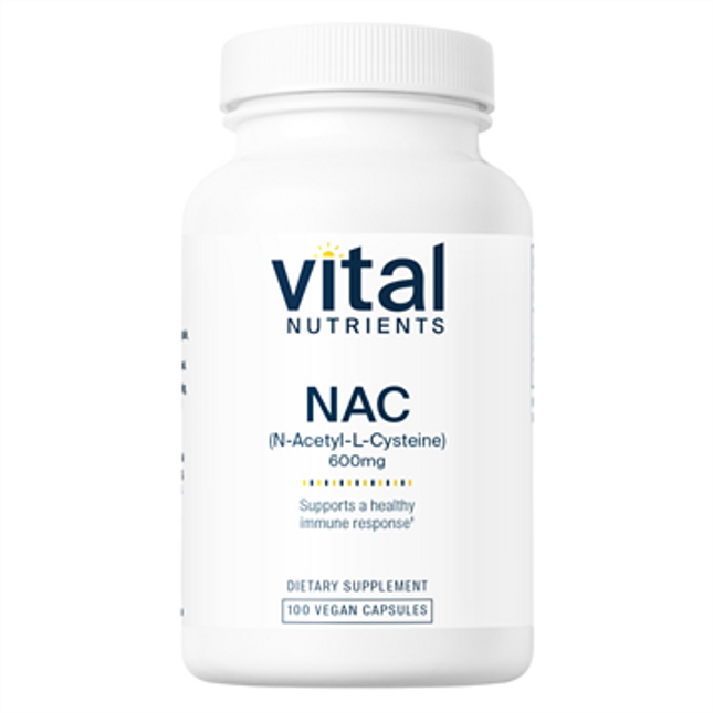 Vital Nutrients NAC 600 mg 100 vegcaps