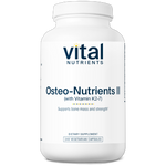 Vital Nutrients Osteo-Nutrients (w Vit K2-7) 180 vegcaps