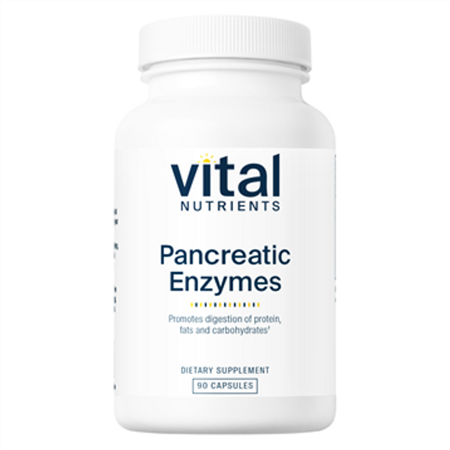 Vital Nutrients Pancreatic Enzymes 1000 mg 90 caps