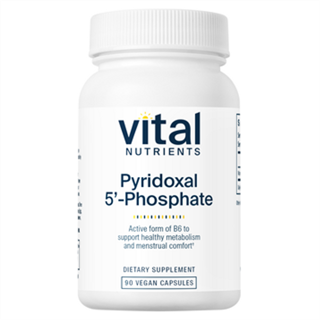 Vital Nutrients Pyridoxal 5 Phosphate 50 mg 90 caps