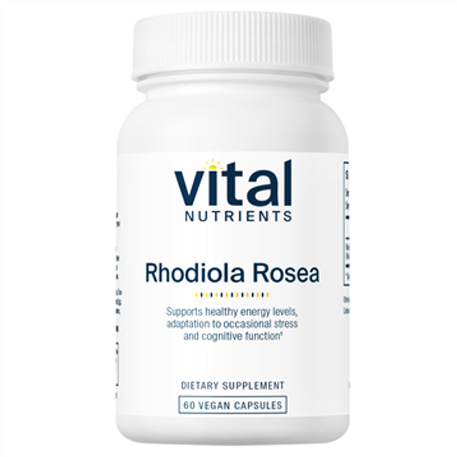 Vital Nutrients Rhodiola rosea 3% 60 vegcaps