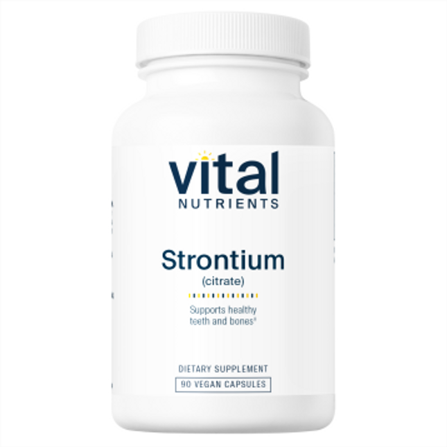 Vital Nutrients Strontium (Citrate) 227 mg 90 vegcaps