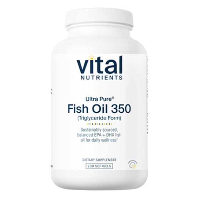 Vital Nutrients Ultra Pure Fish Oil 350 200 gels