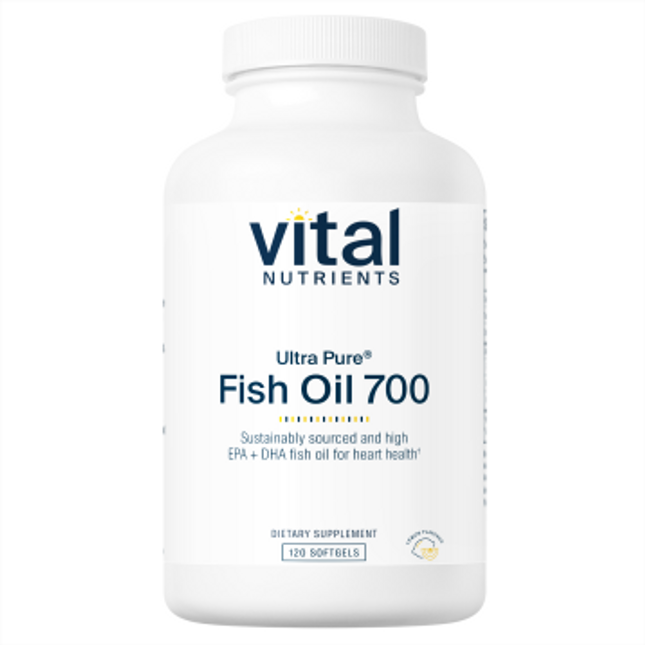 Vital Nutrients Ultra Pure Fish Oil 700 120 gels