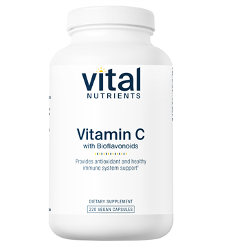 Vital Nutrients Vitamin C with Bioflavonoids 220 vcaps