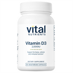 Vital Nutrients Vitamin D3 2000 IU 90 vcaps