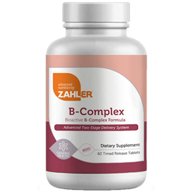 Advanced Nutrition by Zahler B-Complex Timed Release 60 tabs