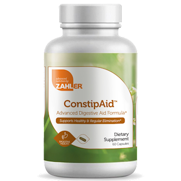 Advanced Nutrition by Zahler ConstipAid 60 caps