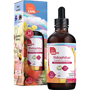 Advanced Nutrition by Zahler Kidophilus-Fruit Punch 4 fl oz