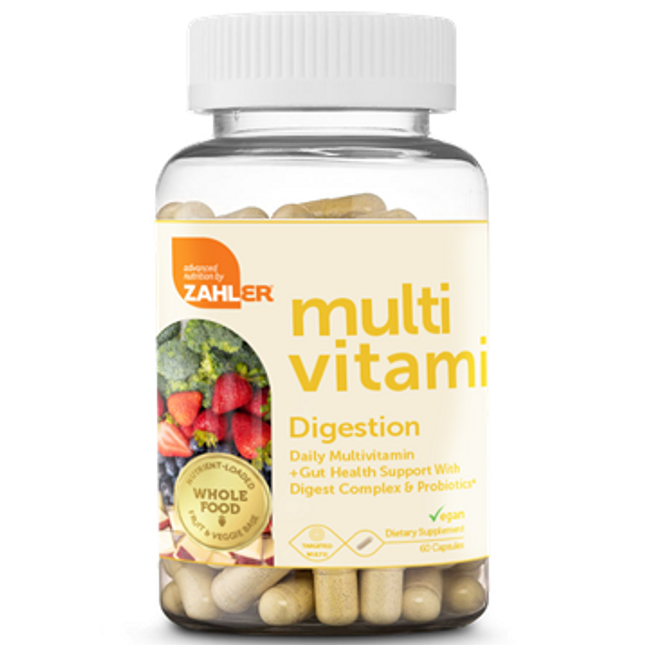 Advanced Nutrition by Zahler Multivitamin Digestion 60 caps