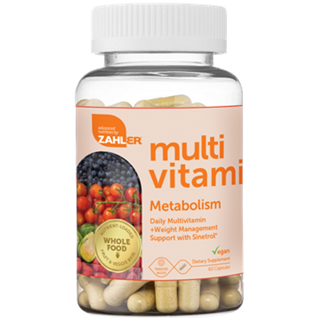 Advanced Nutrition by Zahler Multivitamin Metabolism 60 caps