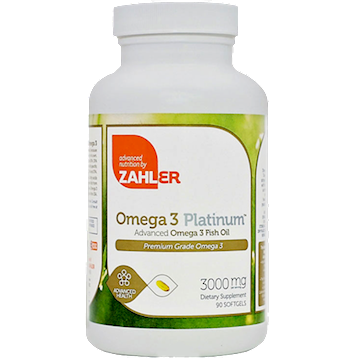 Advanced Nutrition by Zahler Omega 3 Platinum 90 softgels