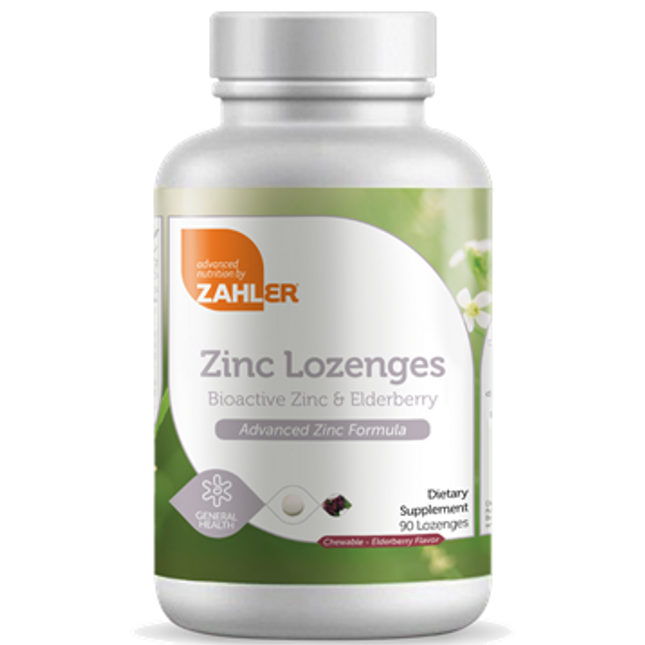 Advanced Nutrition by Zahler Zinc + Elderberry Lozenges 90 loz