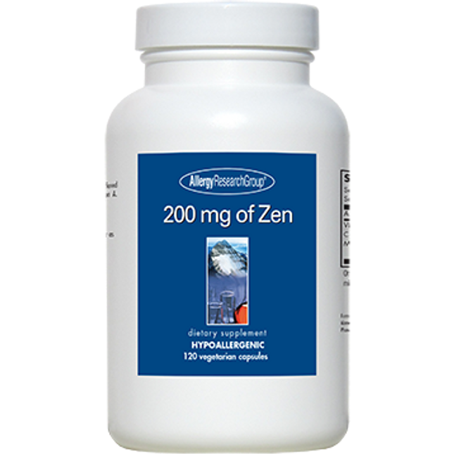 Allergy Research Group 200 mg of Zen 120 vcaps