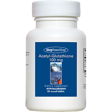 Allergy Research Group Acetyl-Glutathione 100 mg 60 tabs