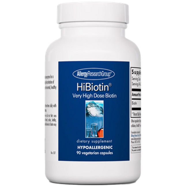 Allergy Research Group HiBiotin 90 vegcaps