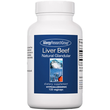 Allergy Research Group Liver Beef 1000 mg 125 vcaps