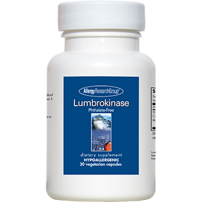 Allergy Research Group Lumbrokinase 30 caps