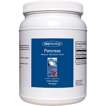 Allergy Research Group Pancreas Pork 720 vcaps