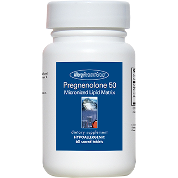 Allergy Research Group Pregnenolone 50 mg 60 tabs